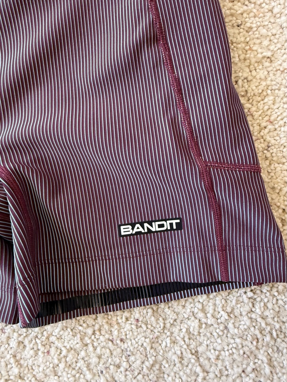 Bandit running shorts size S in fig - Picture 2 of 6